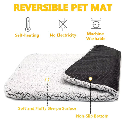 CozyCuddle Self-Heating Pet Bed™