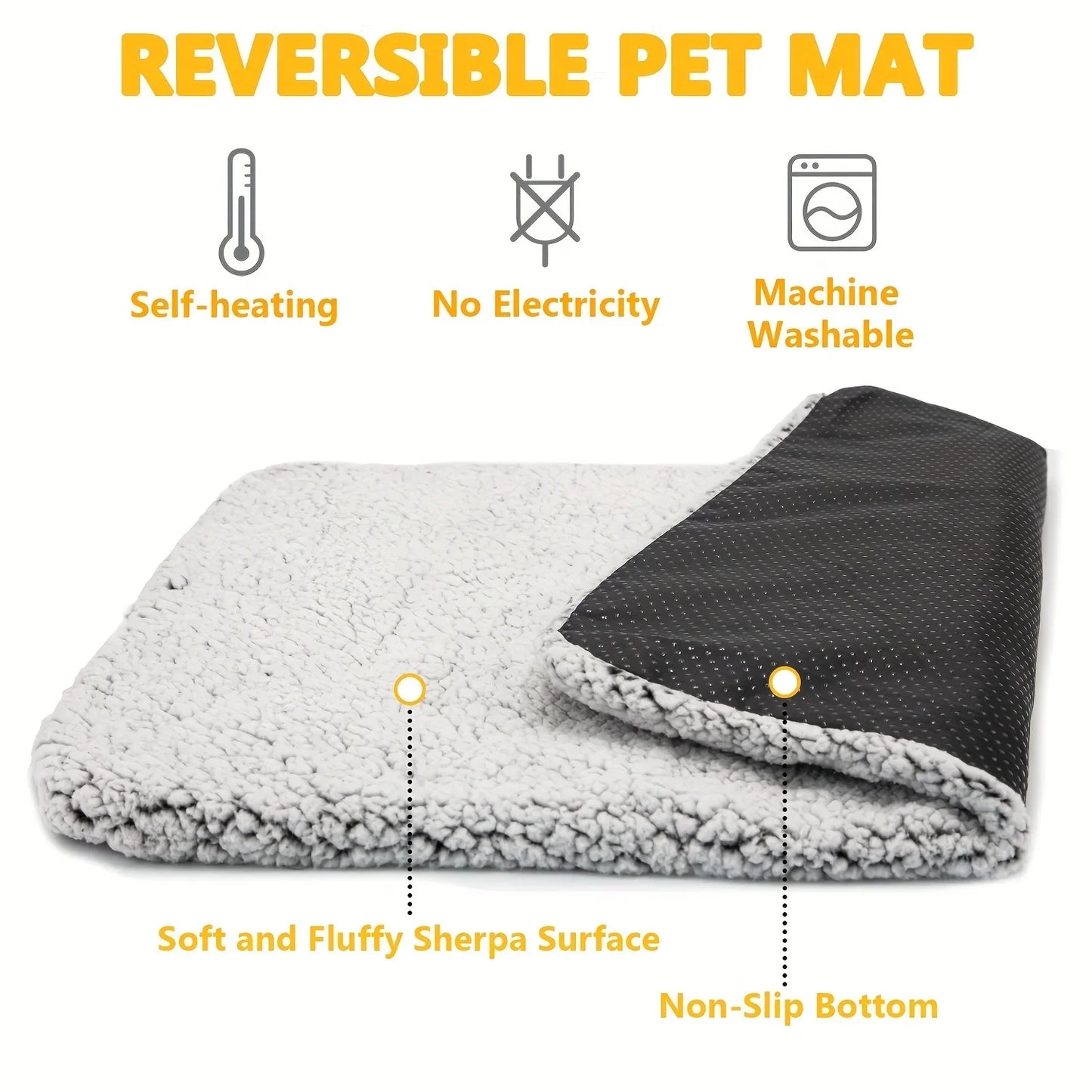 CozyCuddle Self-Heating Pet Bed™